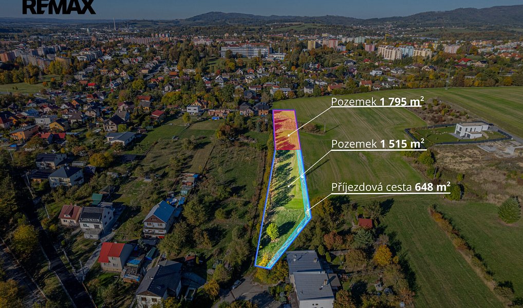 Prodej stavebního pozemku 3 958 m², Valašské Meziříčí – náhled fotky 3