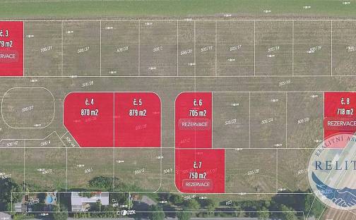 Prodej stavebního pozemku 870 m², Mratín, okres Praha-východ