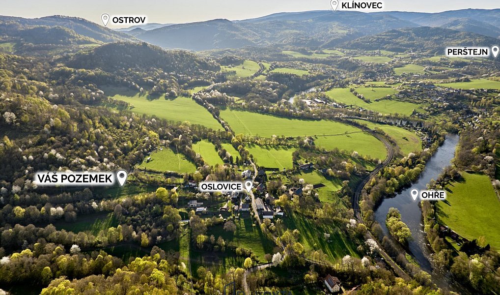 Prodej stavebního pozemku 13 326 m², Okounov – náhled fotky 6