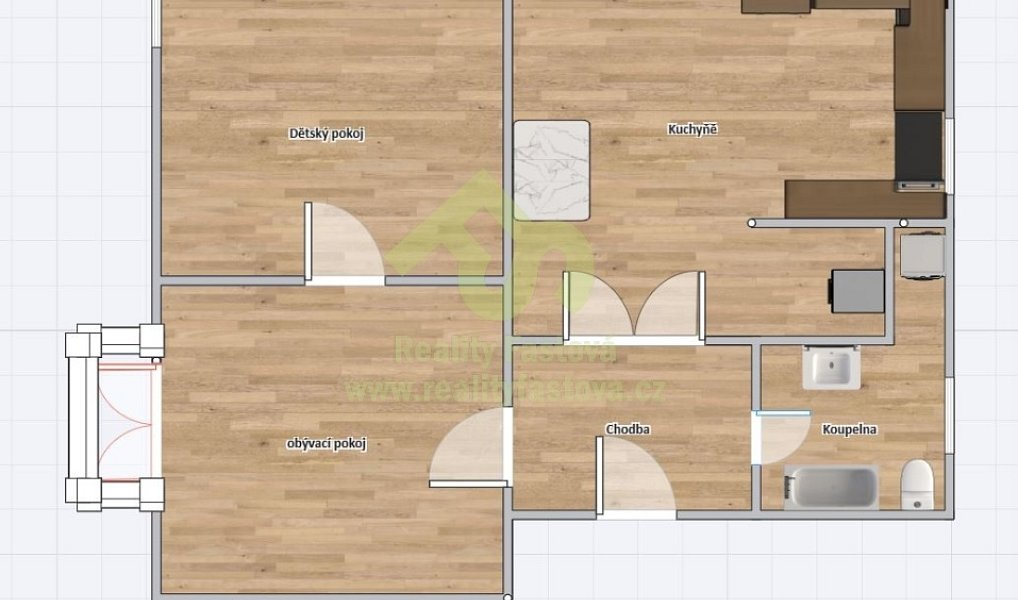 Prodej bytu 2+1 69 m², Rokycany – náhled fotky 23