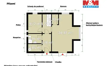 Prodej domu 123 m² s pozemkem 698 m², Kyšice, okres Plzeň-město