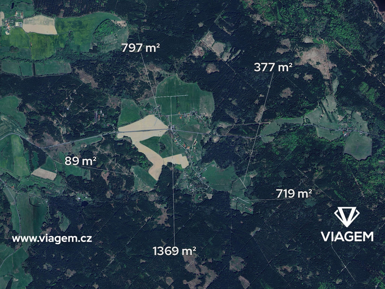 Prodej pole 593 m² – fotografie 2