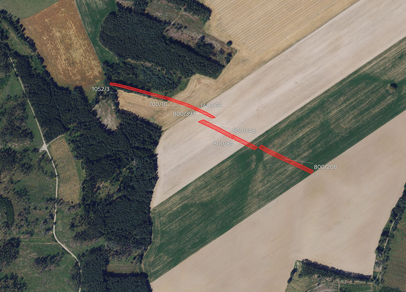 Prodej pole 6 201 m²