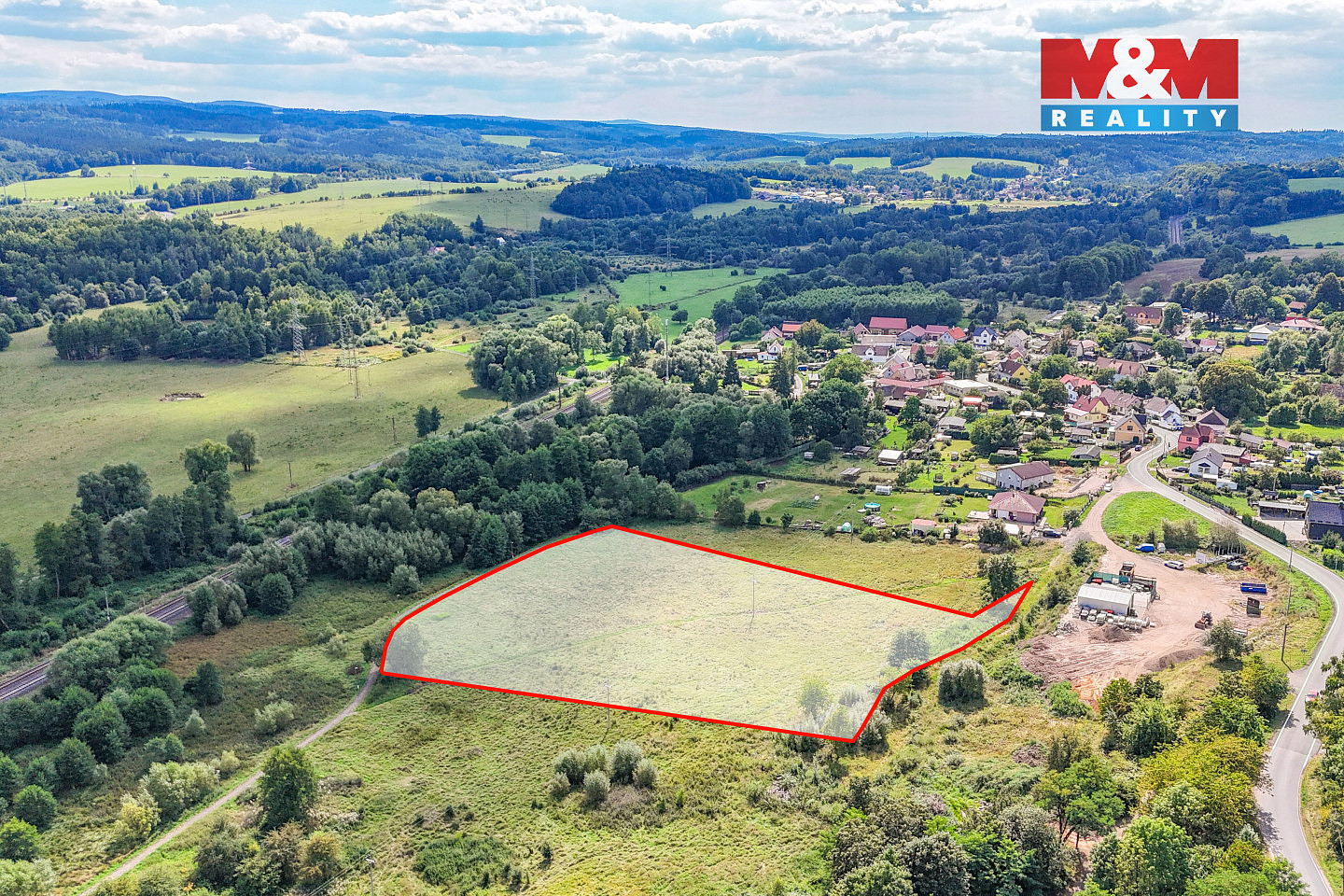Prodej stavebního pozemku 5 000 m² – fotografie 3