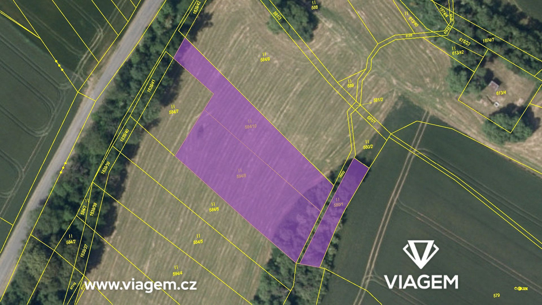Prodej pole 1 341 m² – fotografie 4