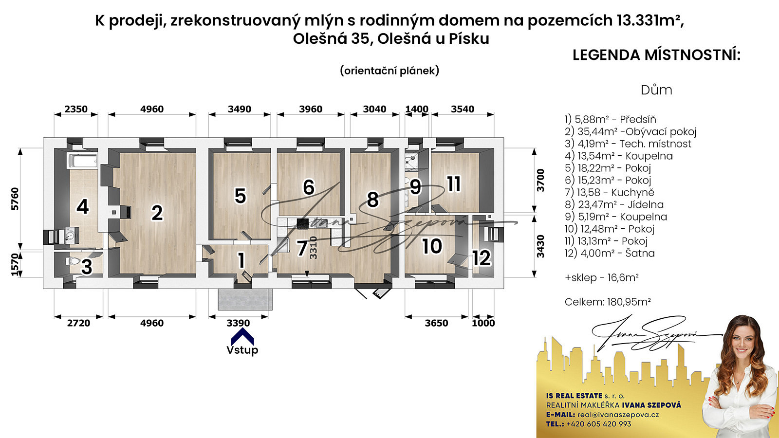 Prodej ubytovacího objektu 594 m² – pohled 3
