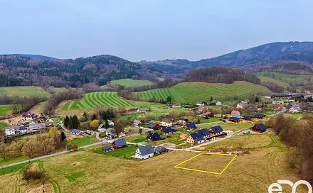 Prodej stavebního pozemku 900 m², Velké Losiny, okres Šumperk