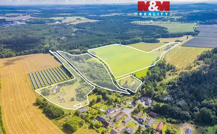 Prodej pole 238 031 m², Přimda - Mlýnec, okres Tachov