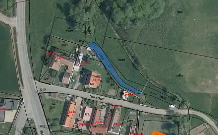 Prodej stavebního pozemku 3 m², Hrochův Týnec, okres Chrudim