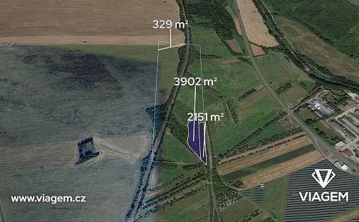 Prodej pole 1 063 m², Velká nad Veličkou, okres Hodonín