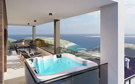 Prodej bytu 4+kk 171 m², Vrbnik, Chorvatsko