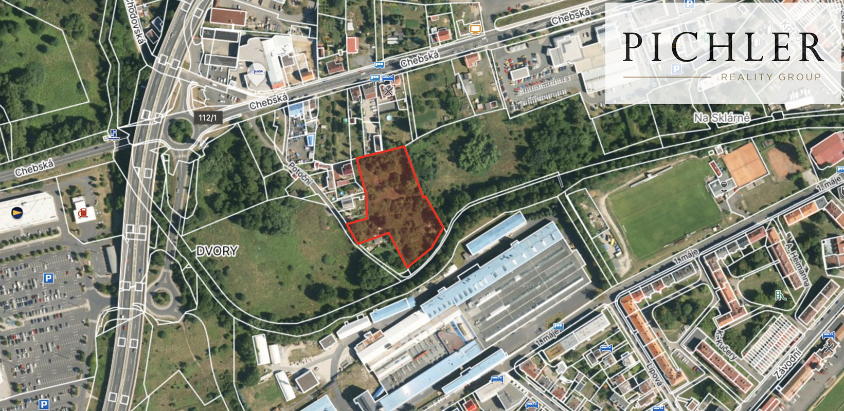 Prodej stavebního pozemku 6 979 m² – fotografie 5