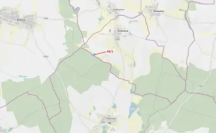 Dražba lesa 2 849 m², Krátošice