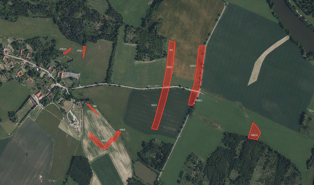 Prodej louky 53 523 m², Volfířov – náhled fotky 2