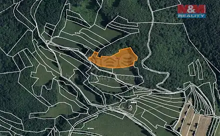 Prodej louky 1 845 m², Lužná, okres Vsetín