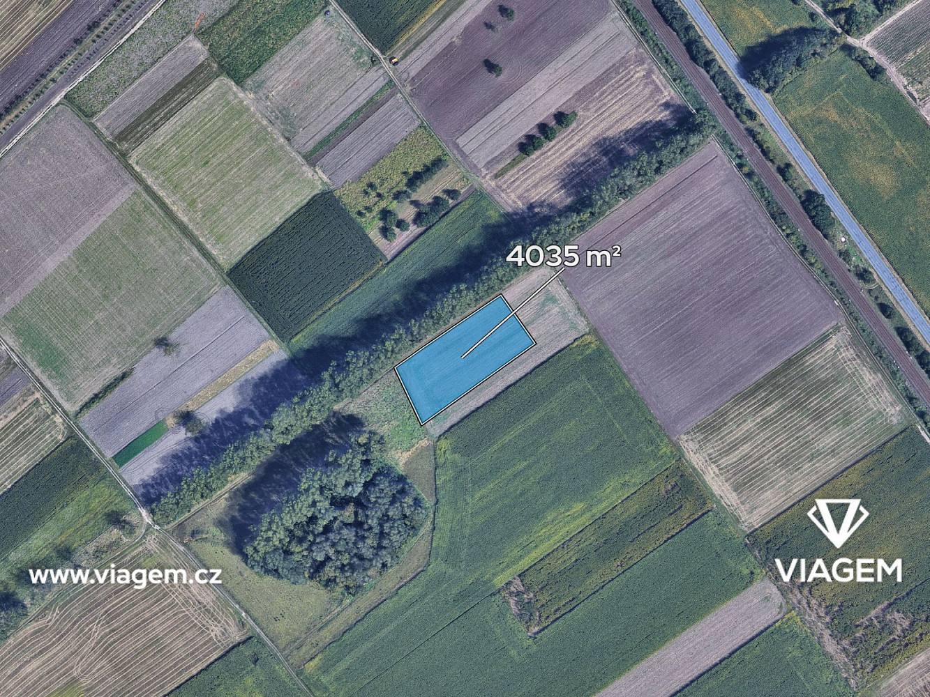 Prodej pole 4 035 m² – fotografie 2
