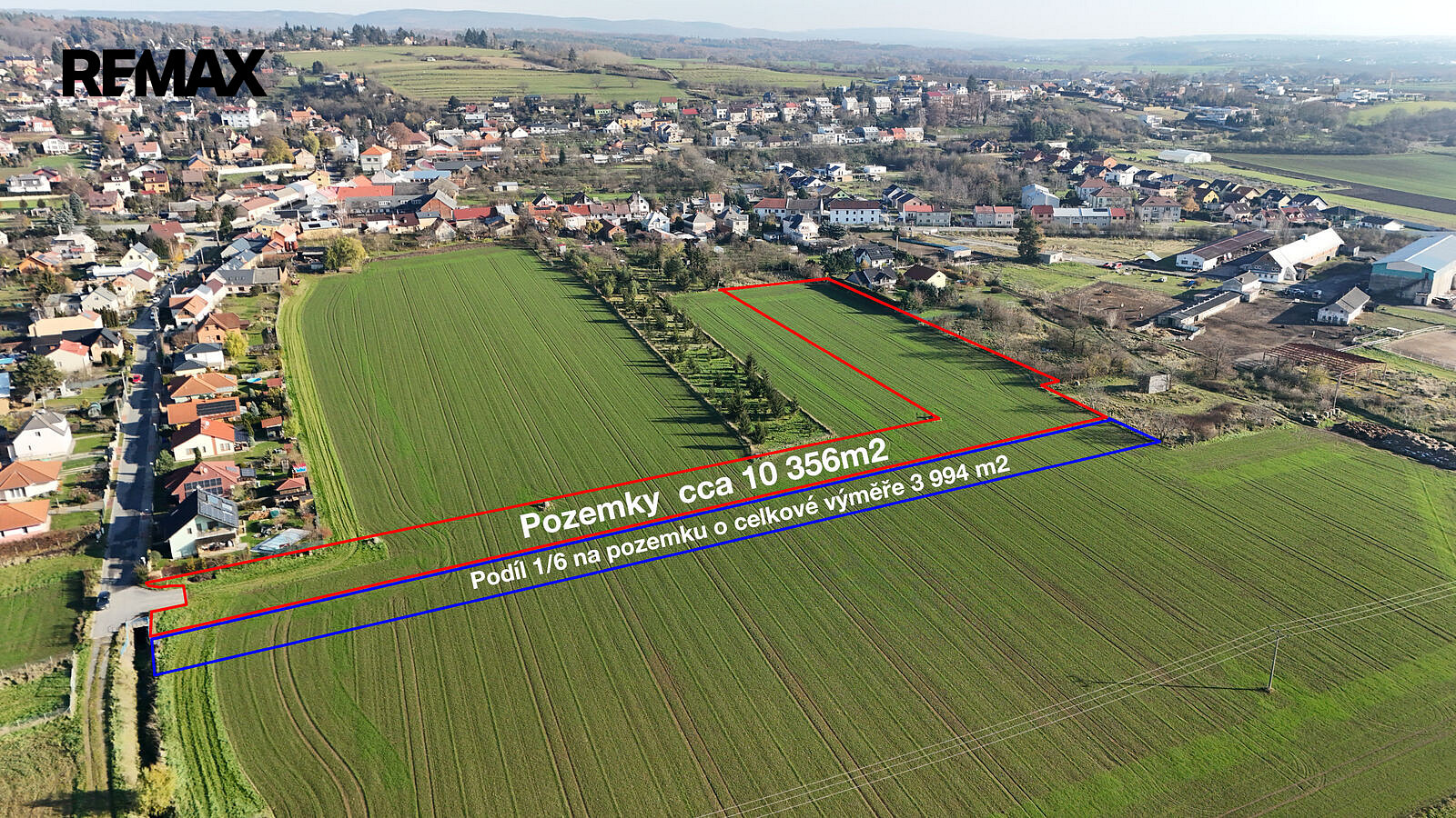 Prodej stavebního pozemku 11 021 m²