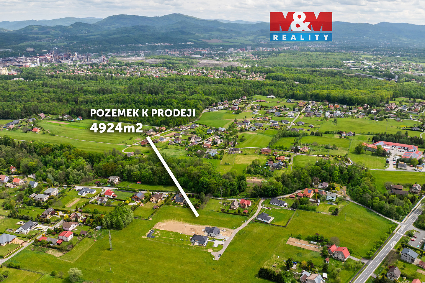 Prodej stavebního pozemku 4 924 m², Třinec