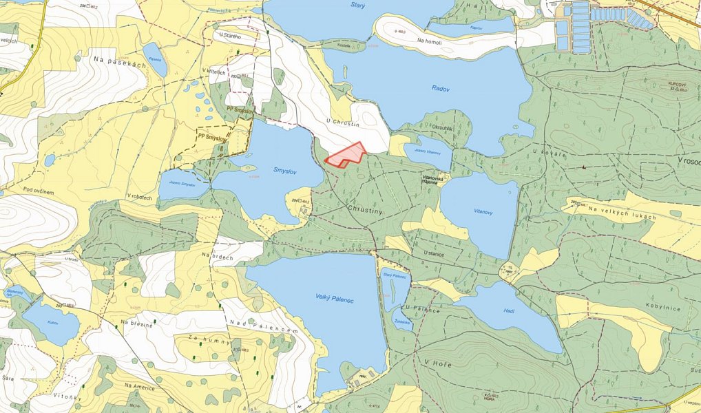 Prodej pole 17 266 m², Tchořovice – náhled fotky 2