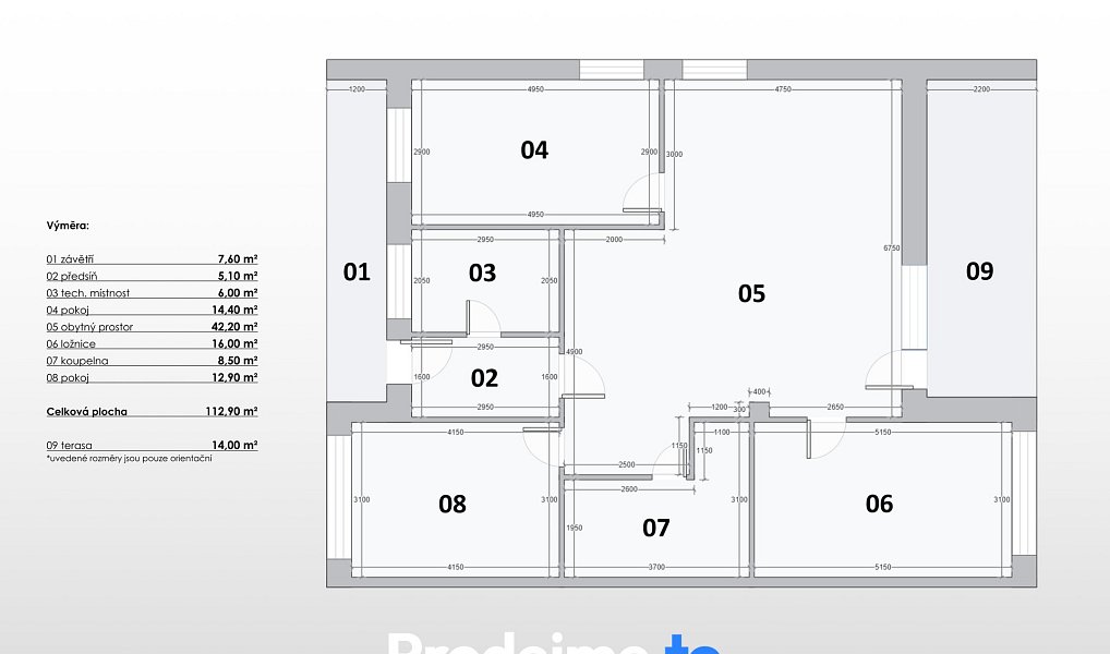 Prodej domu 113 m² s pozemkem 640 m², Hevlín – náhled fotky 18