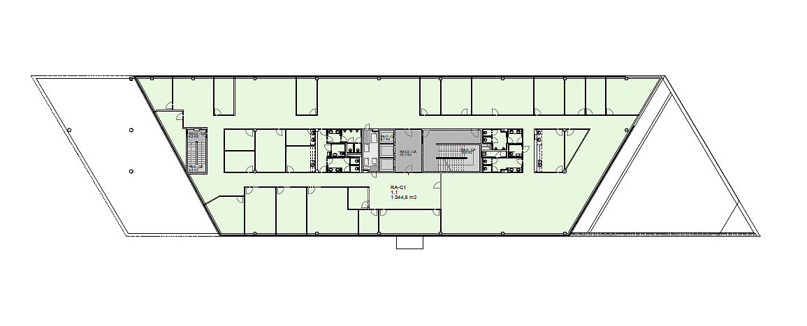 Pronájem kanceláře 200 m² – fotografie 4