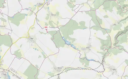 Dražba pozemku 432 m², Borovník