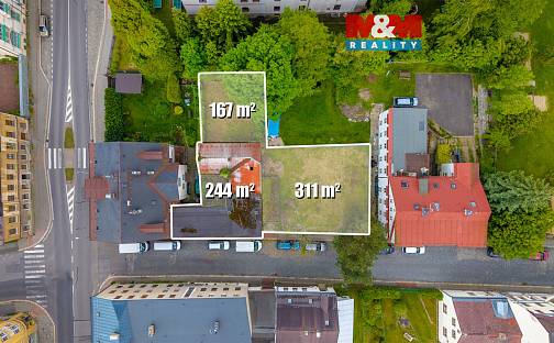 Prodej stavebního pozemku 722 m², Slunečná, Jablonec nad Nisou