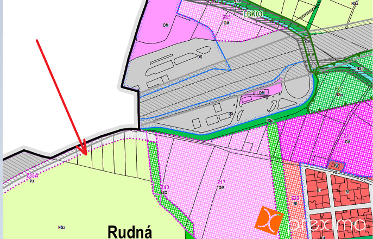 Prodej komerčního pozemku 1 823 m² – fotografie 2