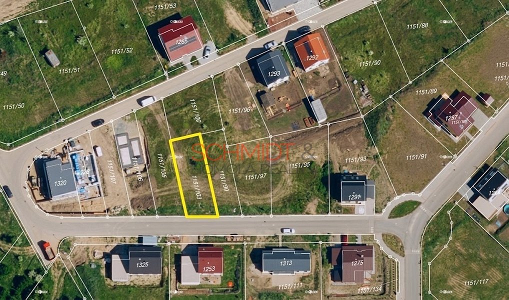 Prodej stavebního pozemku 331 m², Bořetice – náhled fotky 3