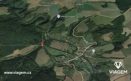 Prodej lesa 478 m², Plasy, okres Plzeň-sever