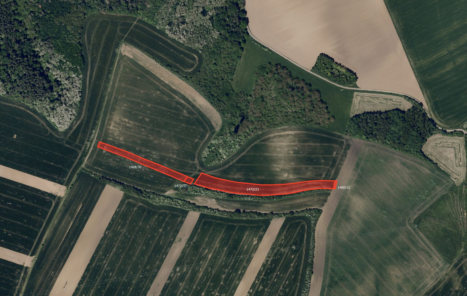 Prodej pole 15 394 m² – fotografie 2