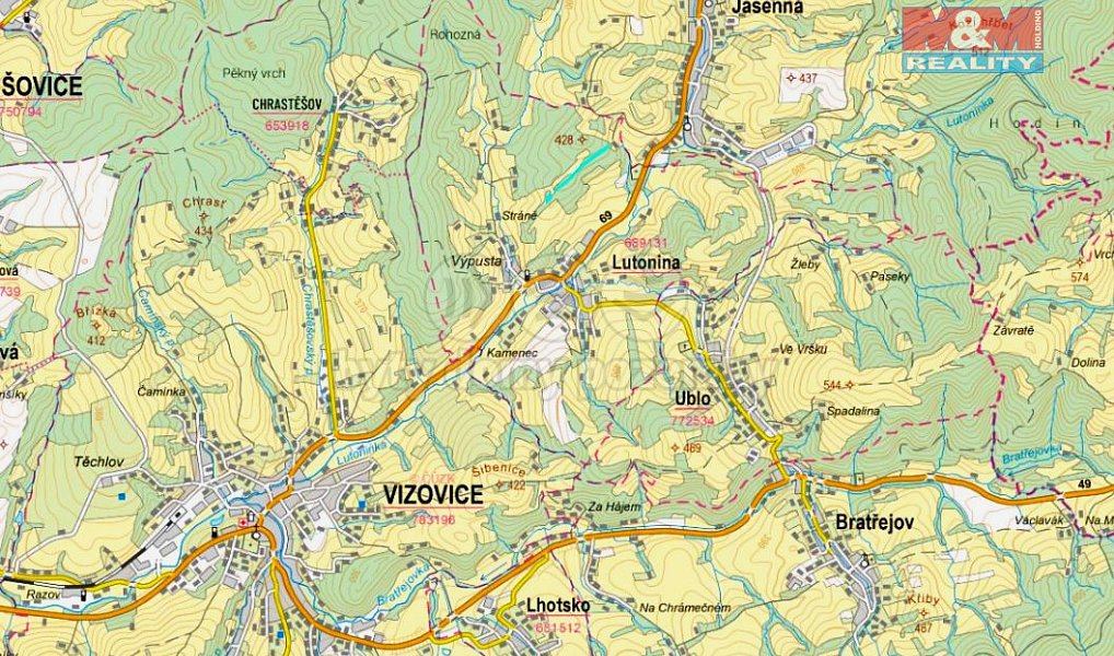 Prodej lesa 13 453 m², Lutonina – náhled fotky 2