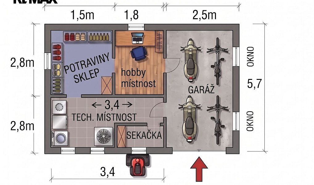 Prodej domu 79 m² s pozemkem 429 m², Mnichovice – náhled fotky 30
