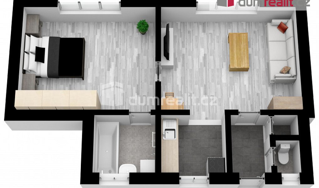 Prodej bytu 2+1 57 m², Lovosice – náhled fotky 5