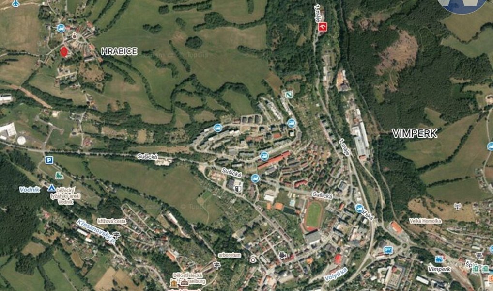 Prodej stavebního pozemku 980 m², Vimperk – náhled fotky 10