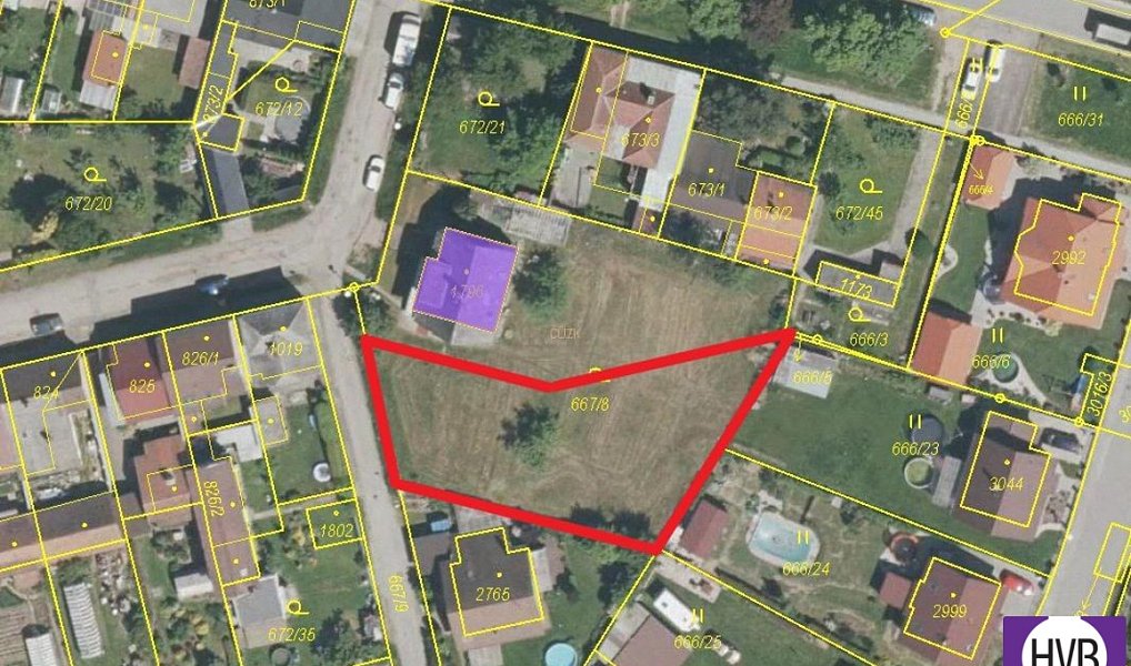 Prodej stavebního pozemku 804 m², Vodňany – náhled fotky 2