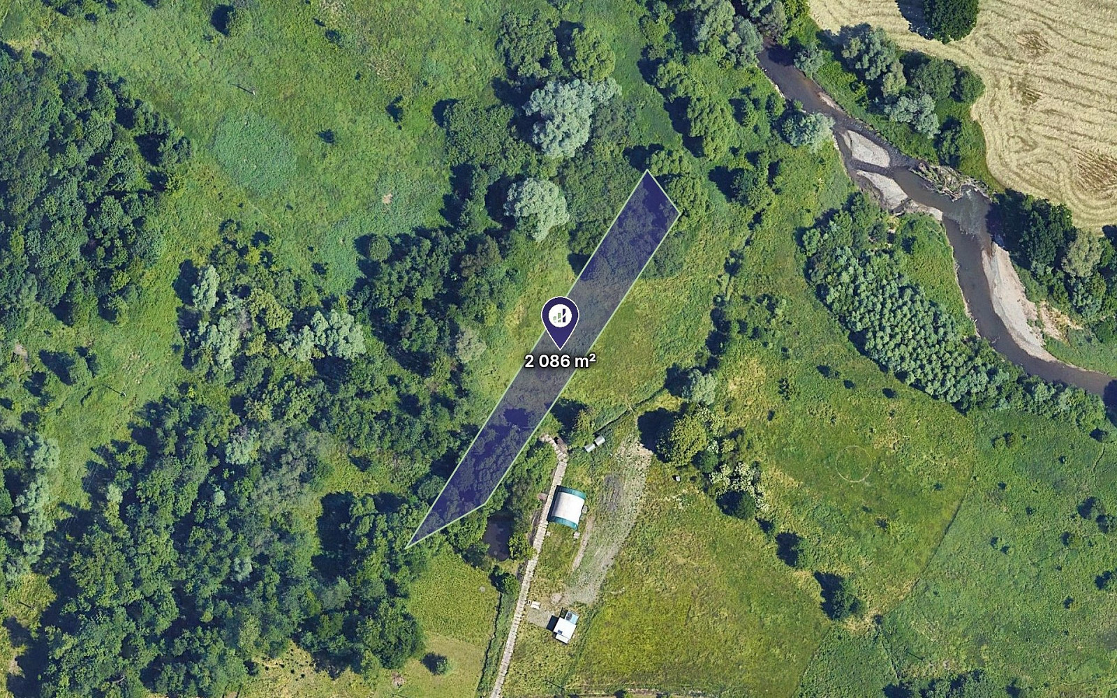 Prodej louky 2 086 m²