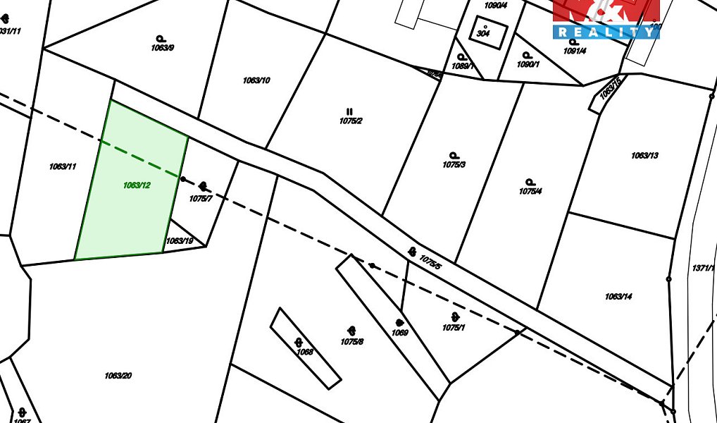 Prodej stavebního pozemku 1 098 m², Milešov – náhled fotky 4