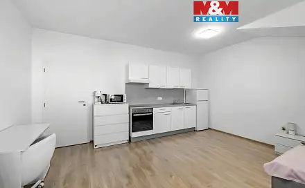 Pronájem bytu 1+kk 34 m², Nebušická, Horoměřice, okres Praha-západ