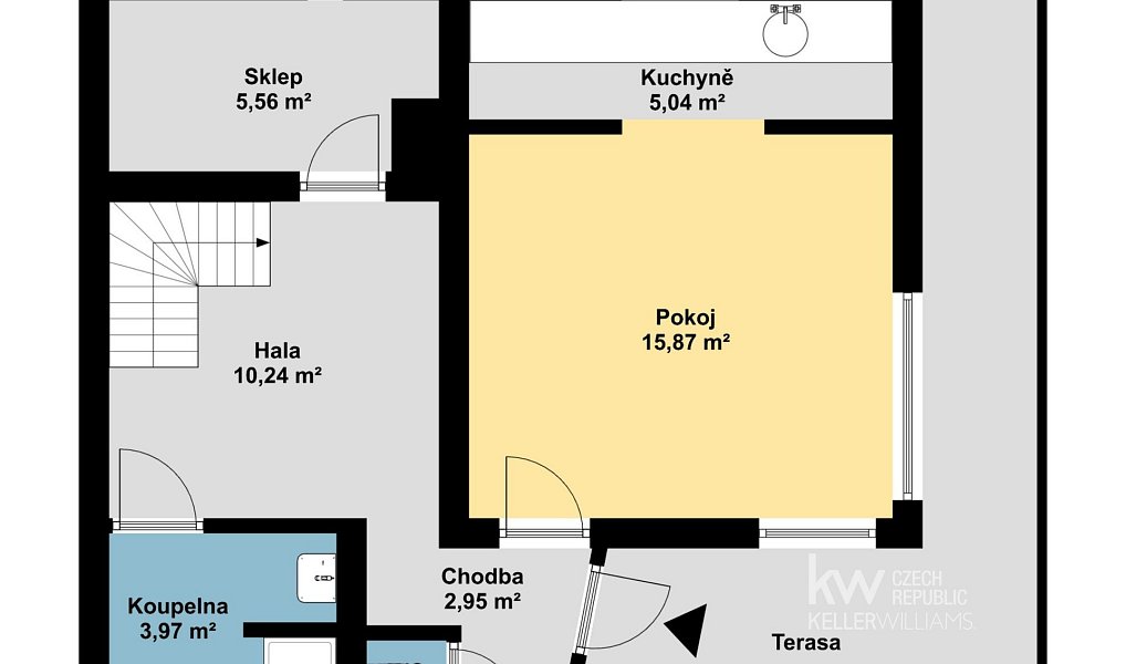 Prodej chaty/chalupy 79 m² s pozemkem 422 m², Hoštka – náhled fotky 5