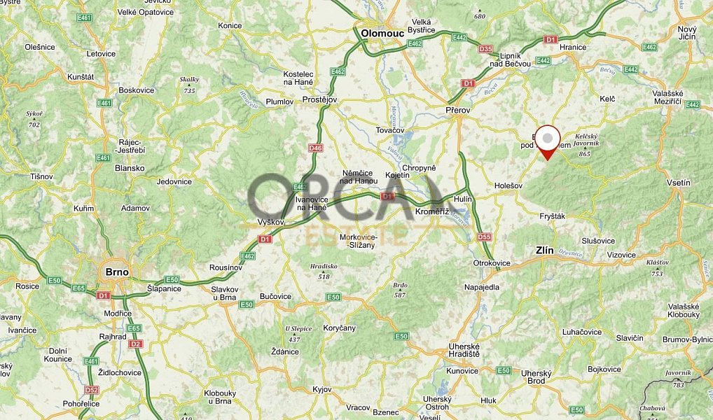 Prodej pole 5 084 m², Slavkov pod Hostýnem – náhled fotky 5