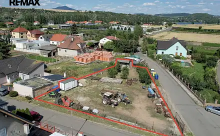 Prodej stavebního pozemku 849 m², Terezín, okres Litoměřice
