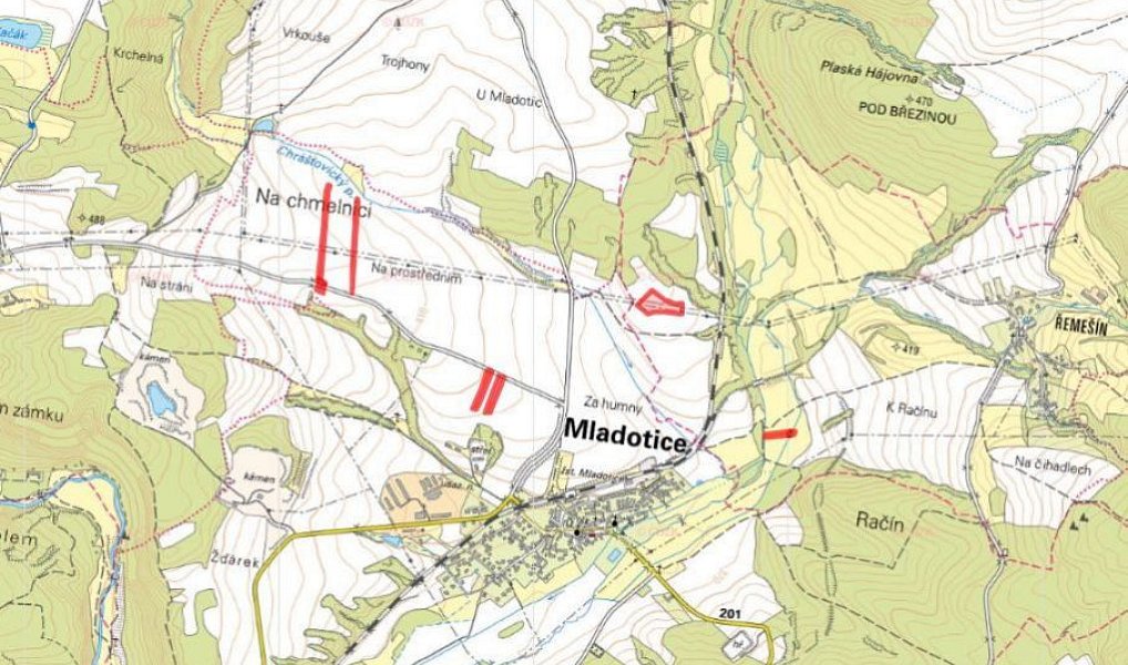 Prodej pole 23 844 m², Kralovice – náhled fotky 5