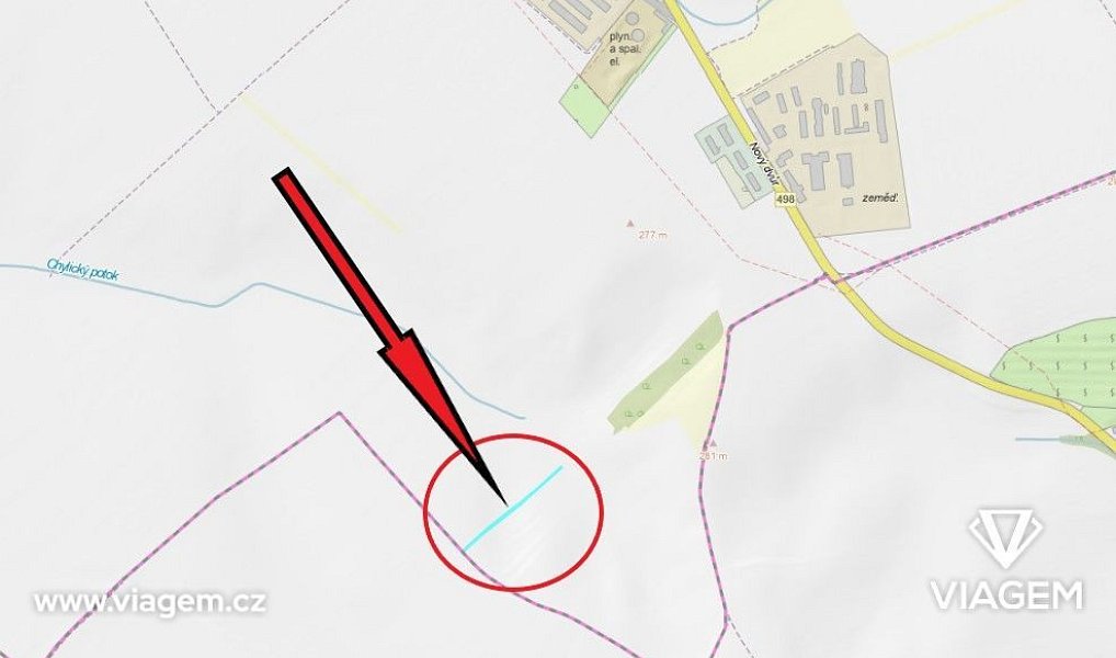 Prodej pole 1 385 m², Kunovice – náhled fotky 4