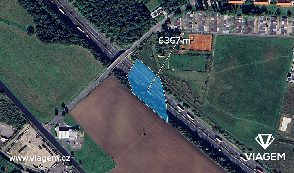 Prodej komerčního pozemku 6 367 m², Odolena Voda – náhled fotky 3