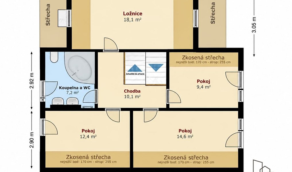 Prodej domu 123 m² s pozemkem 410 m², Bašť – náhled fotky 23