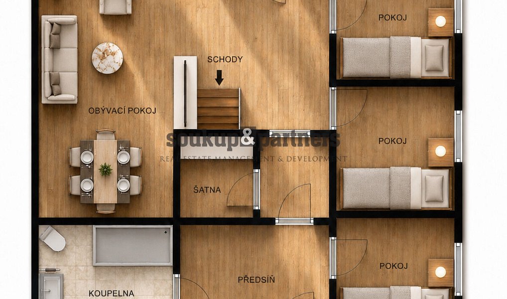 Prodej chaty/chalupy 115 m² s pozemkem 423 m², Slapy – náhled fotky 30