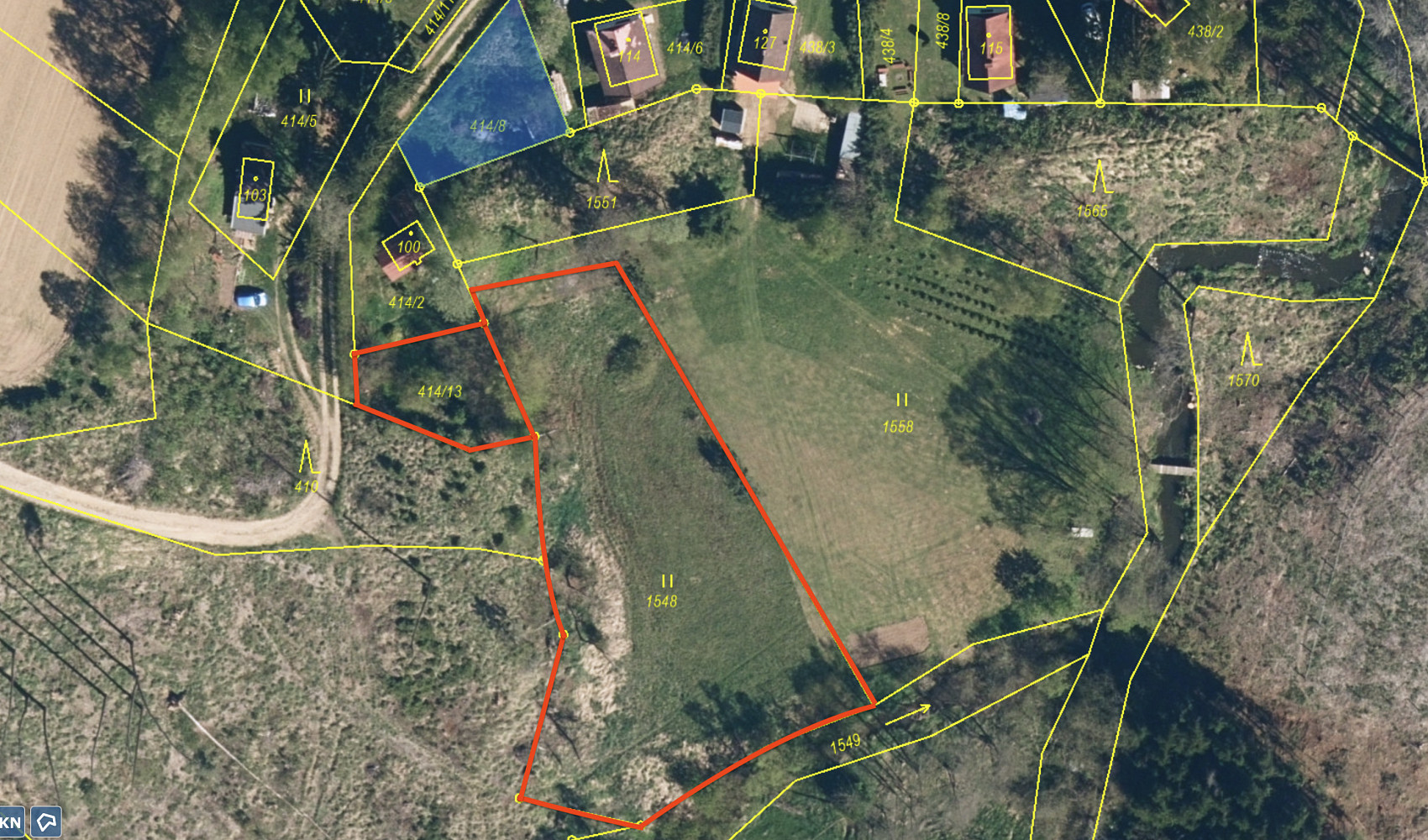 Prodej stavebního pozemku 2 131 m²