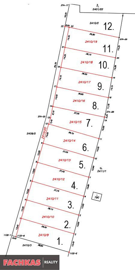 Prodej zahrady 520 m² – fotografie 3