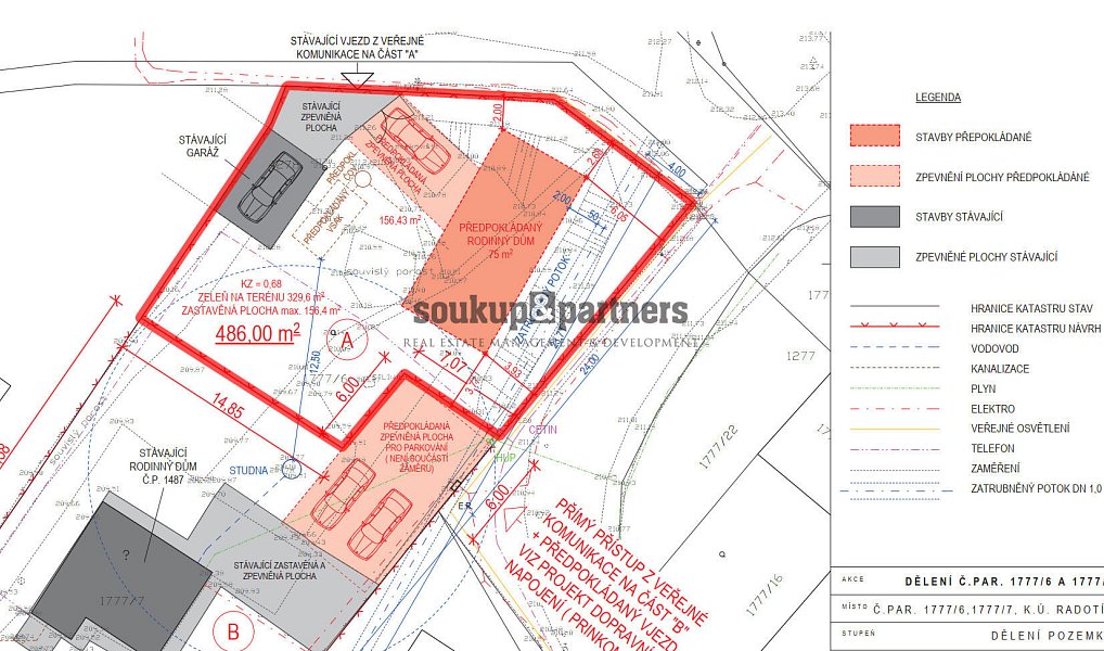 Prodej stavebního pozemku 486 m², Praha – náhled fotky 16